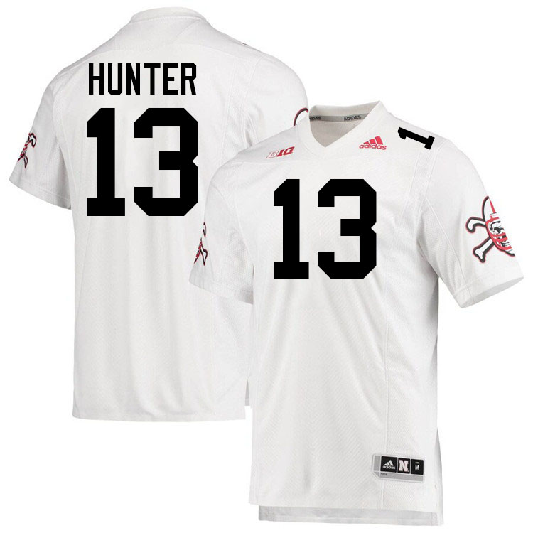 Nyziah Hunter Nebraska Jersey,Nebraska Cornhuskers Football Uniforms,Jersey-Blackshirt Away